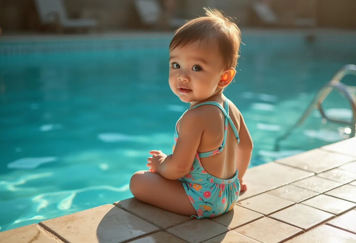 bébé maillot de bain