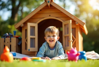 cabane enfant espace jeu