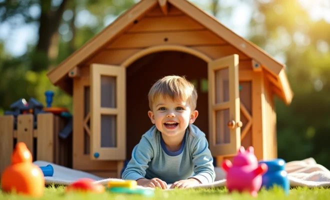 cabane enfant espace jeu