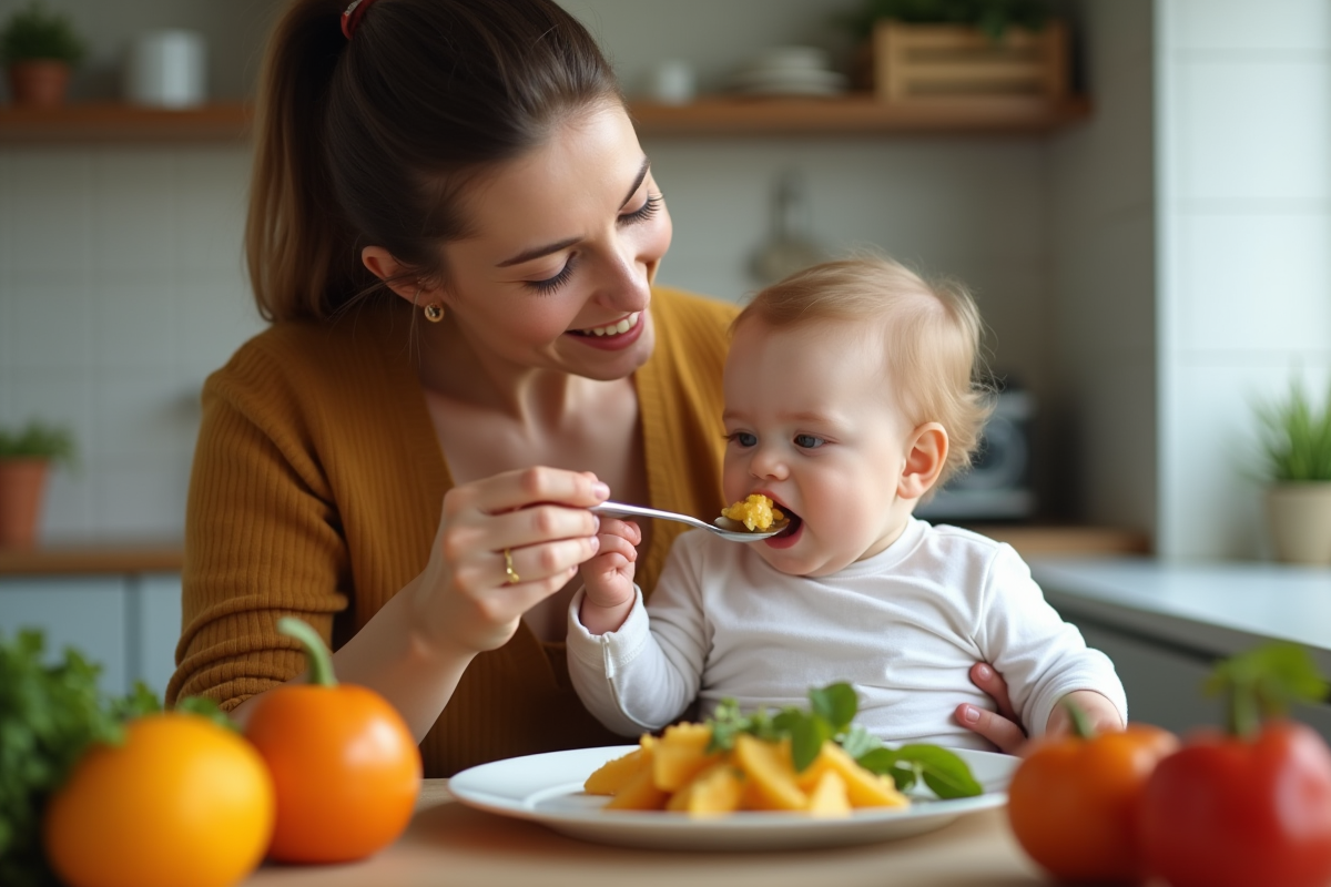 bébé alimentation